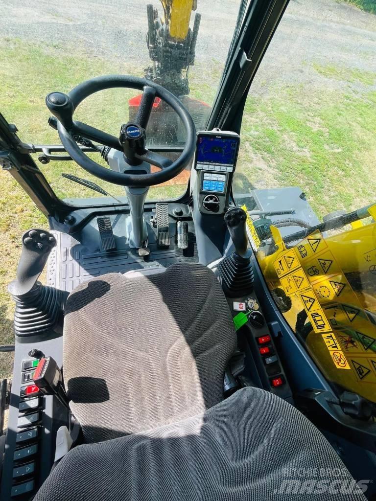 Komatsu PW 148-10 Bagri na kolesih