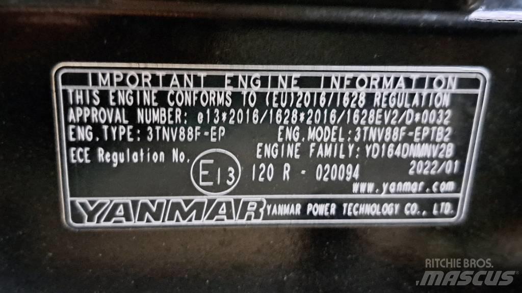 Yanmar 3TNV88F-EPTB2 Motorji