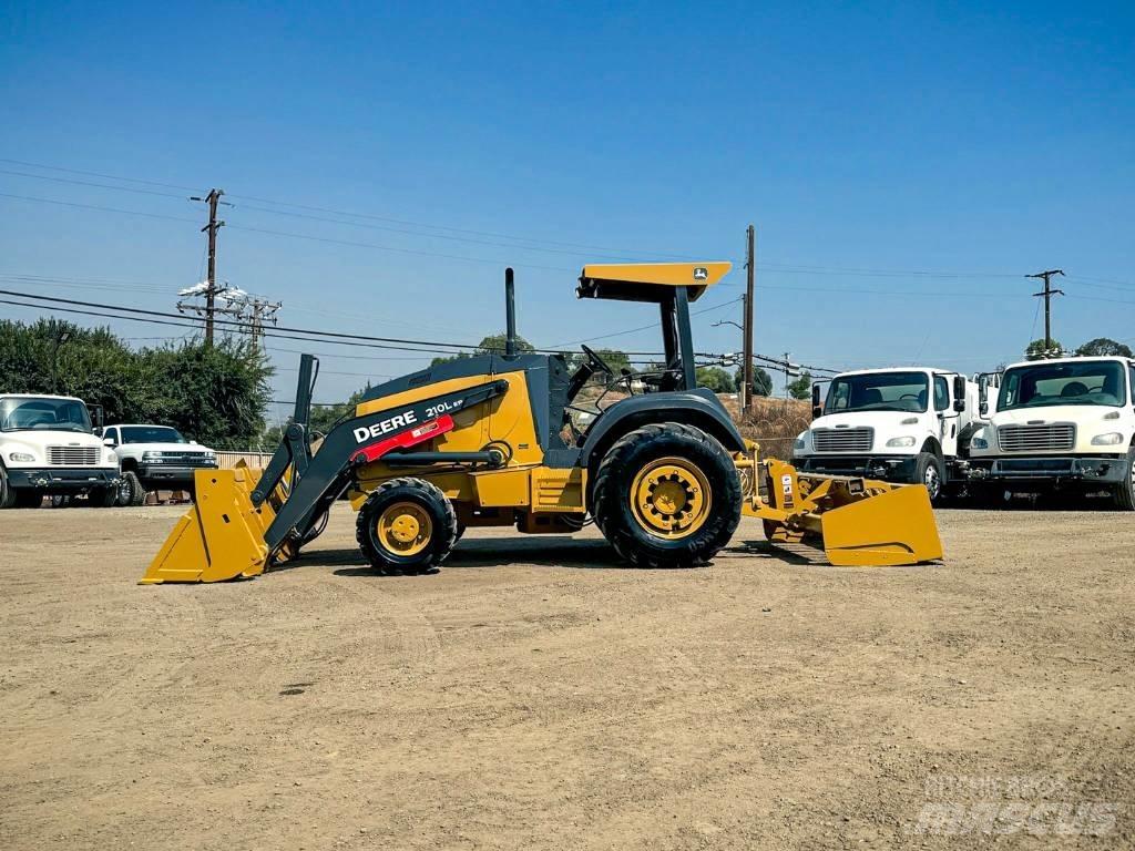 John Deere 210 LE EP Čelni nakladalci in kopači