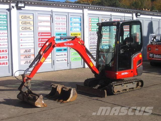 Kubota KX019-4 Mini bagri <7t