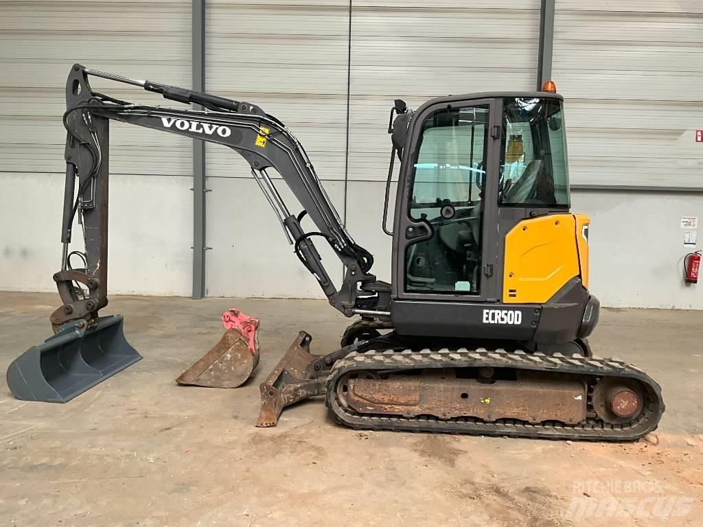 Volvo ECR 50 D Mini bagri <7t