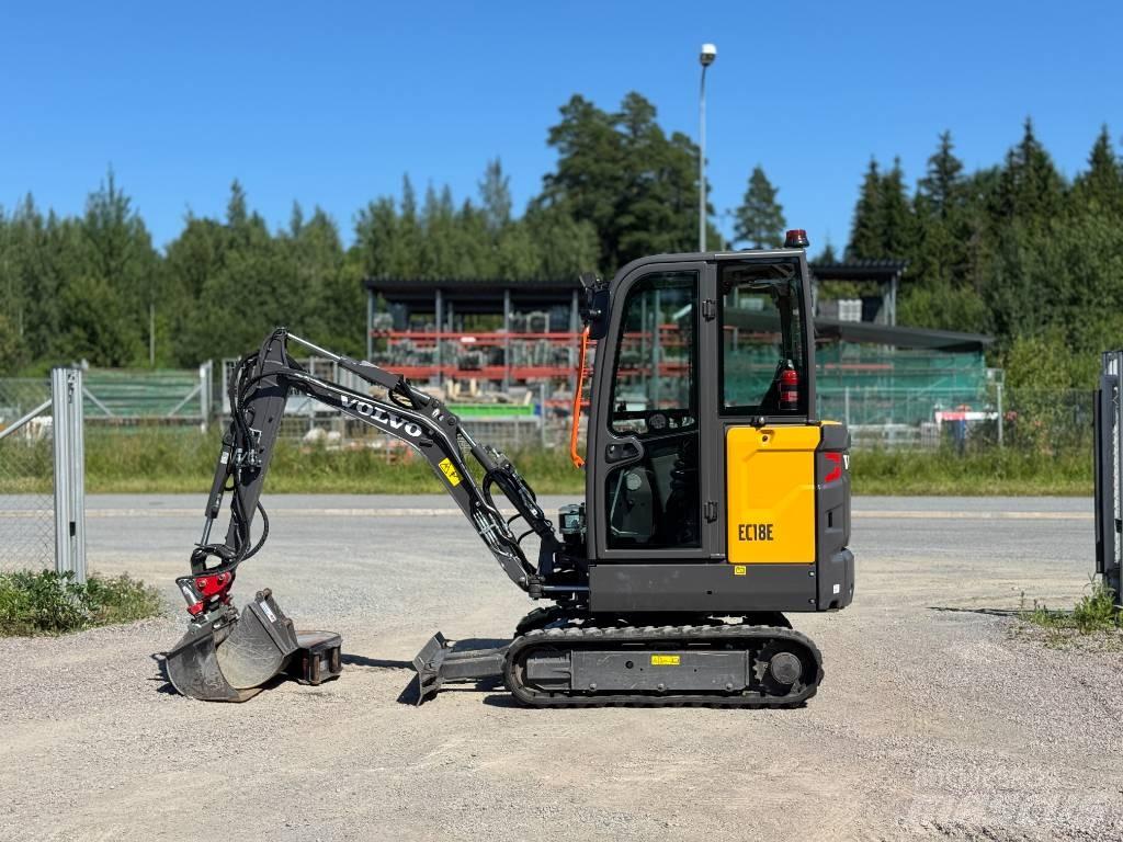 Volvo EC 18 E Mini bagri <7t