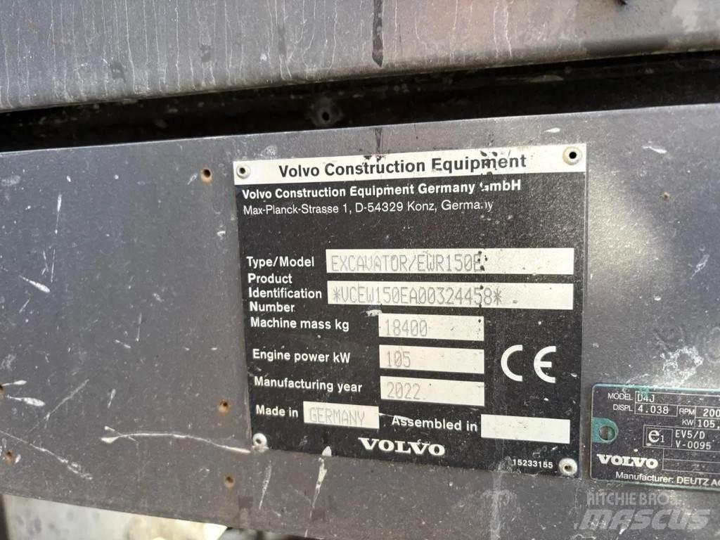 Volvo EWR150E Bagri na kolesih