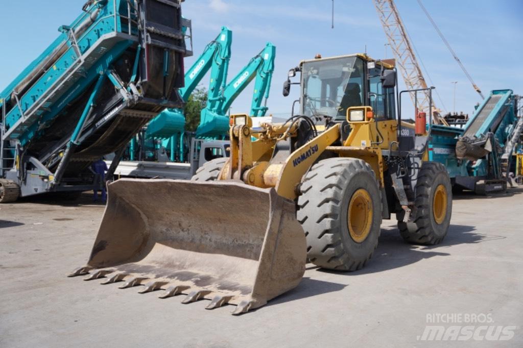 Komatsu WA 380-6 Kolesni nakladalci