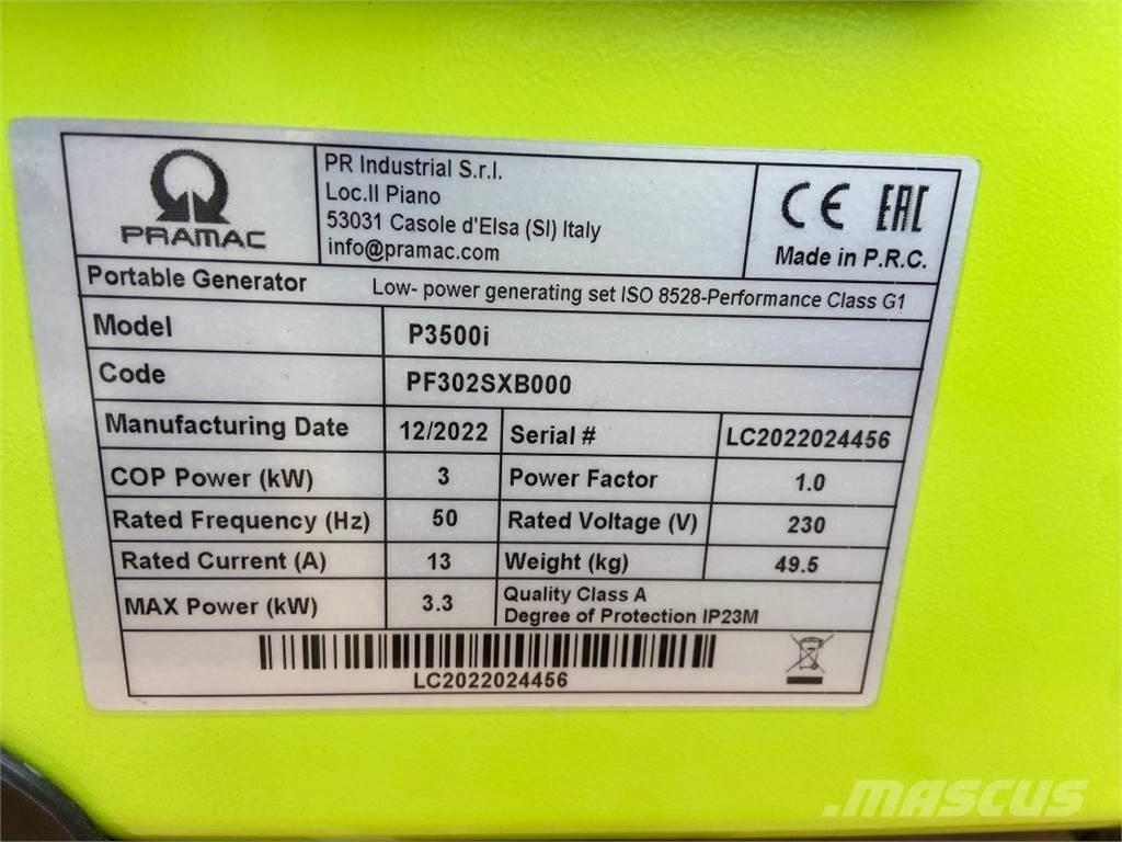 Pramac P3500i Drugi agregati