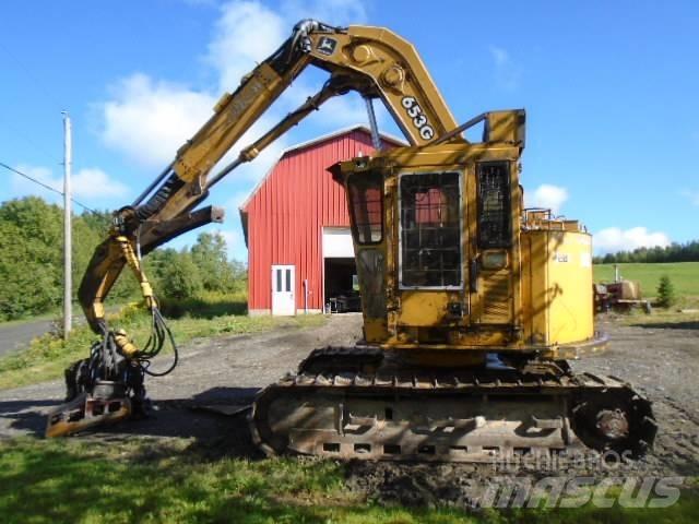 John Deere 653G Harvesterji