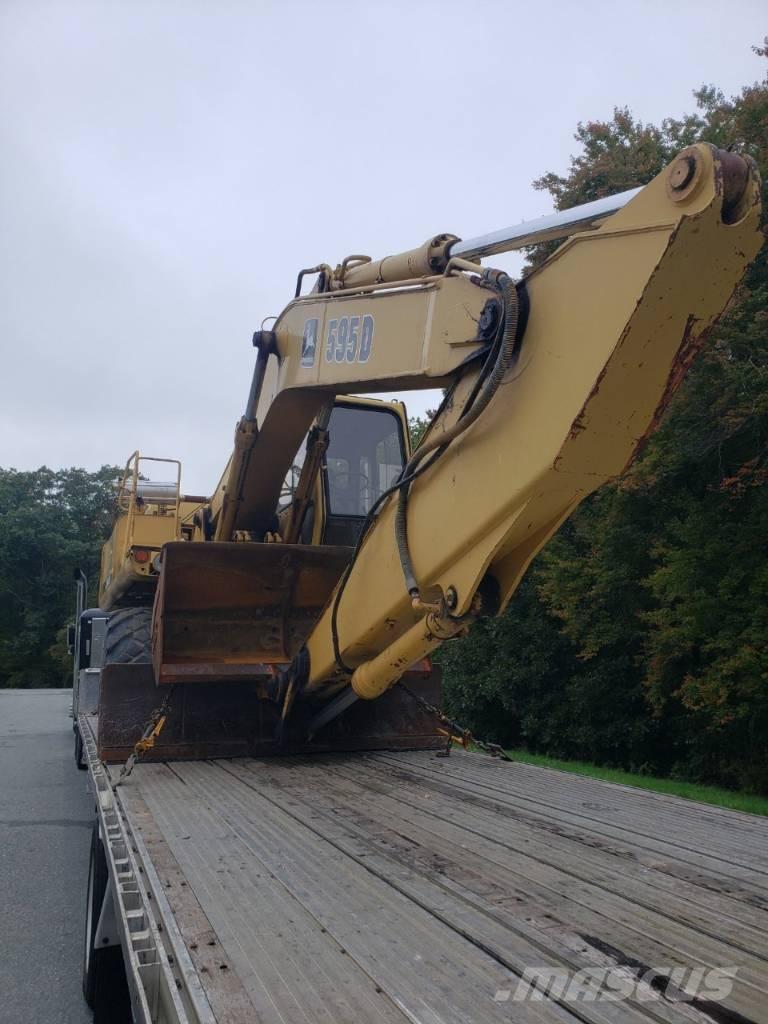 John Deere 595D Bagri na kolesih