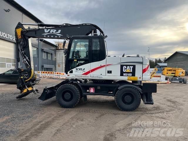 CAT 315D Bagri na kolesih