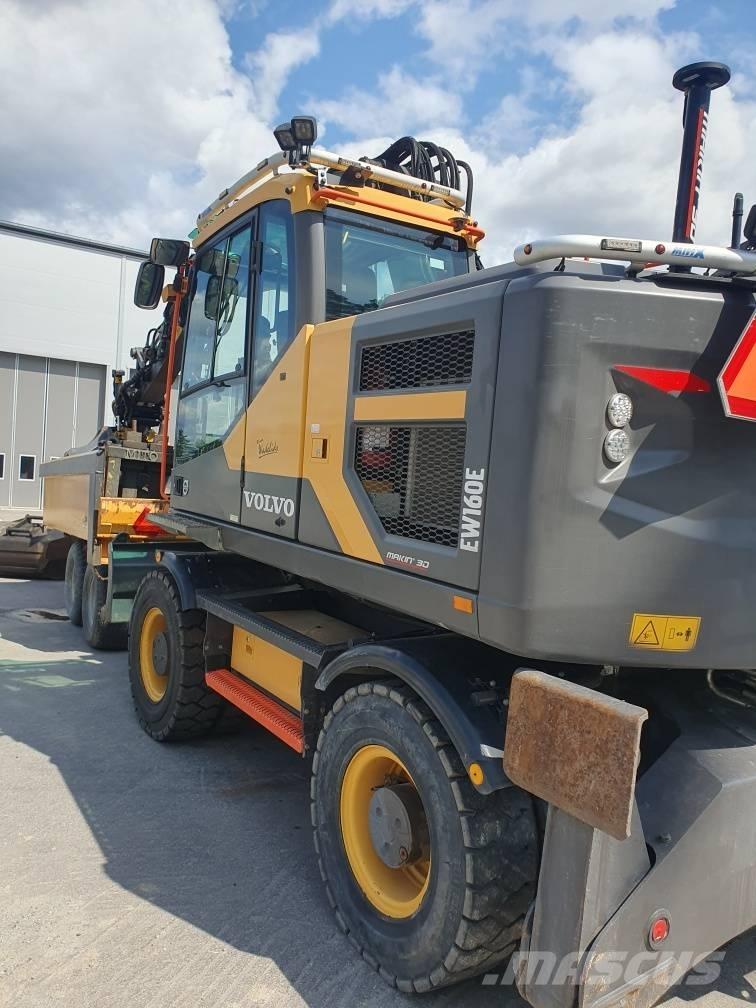 Volvo EW 160 E Bagri na kolesih