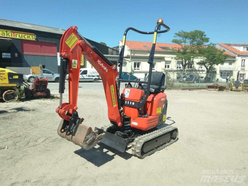 Kubota U 10-3 Mini bagri <7t