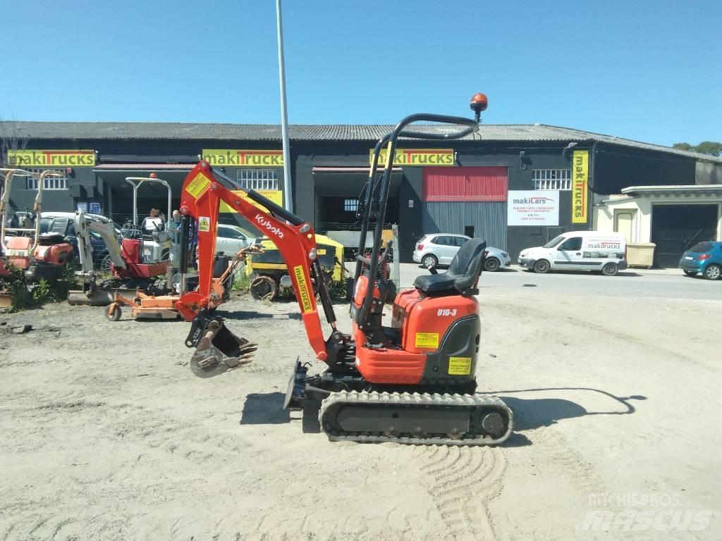 Kubota U 10-3 Mini bagri <7t