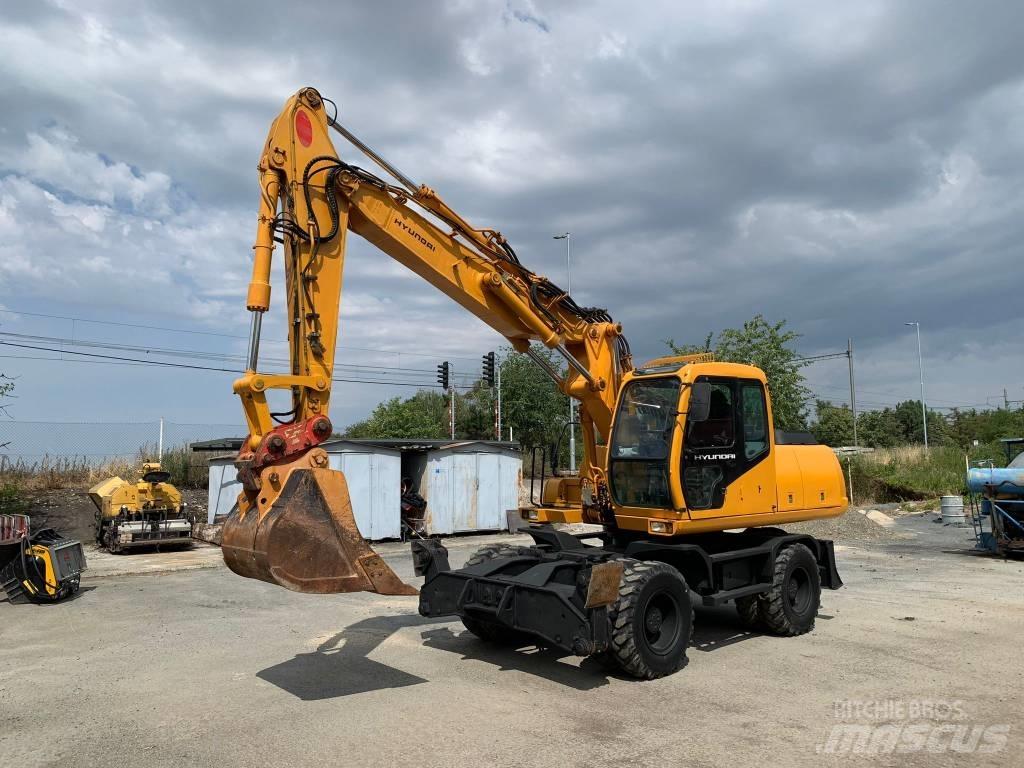 Hyundai ROBEX 170W-3 Bagri na kolesih