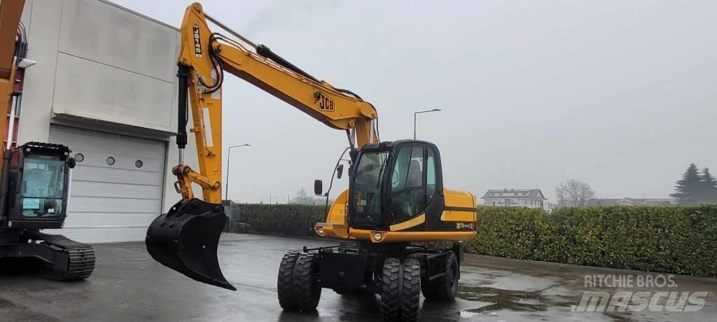JCB JS 145 W Bagri na kolesih