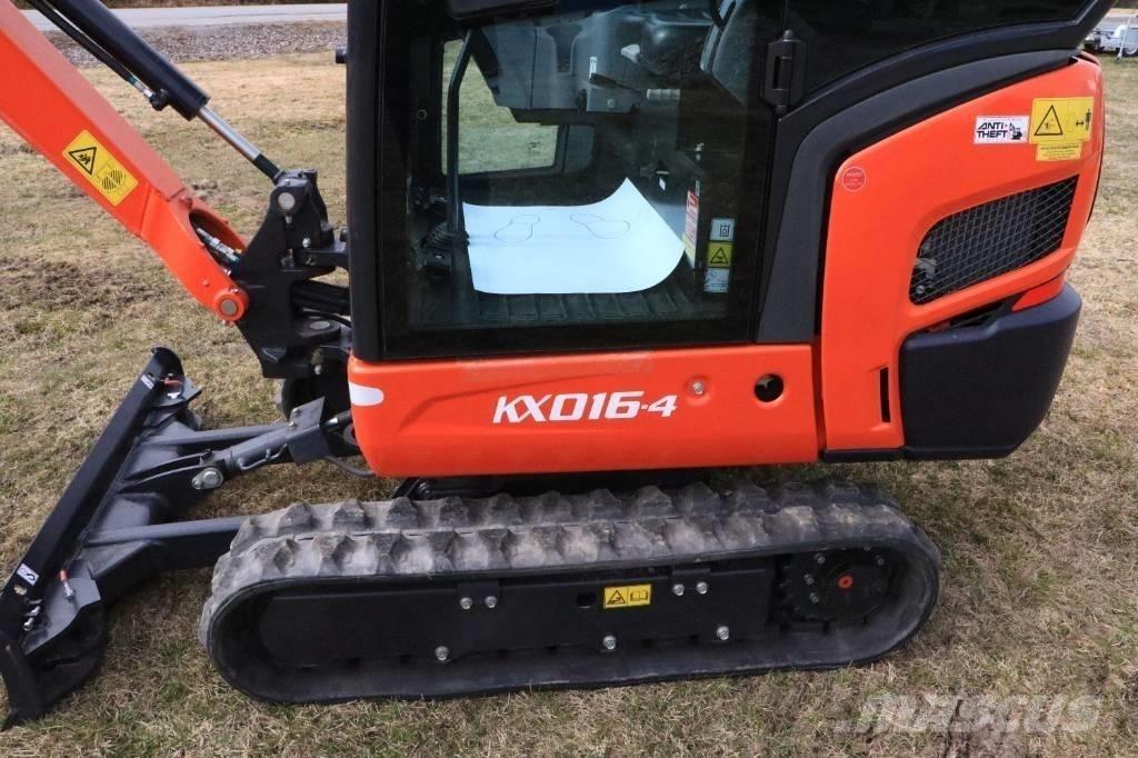 Kubota KX016-4 Mini bagri <7t