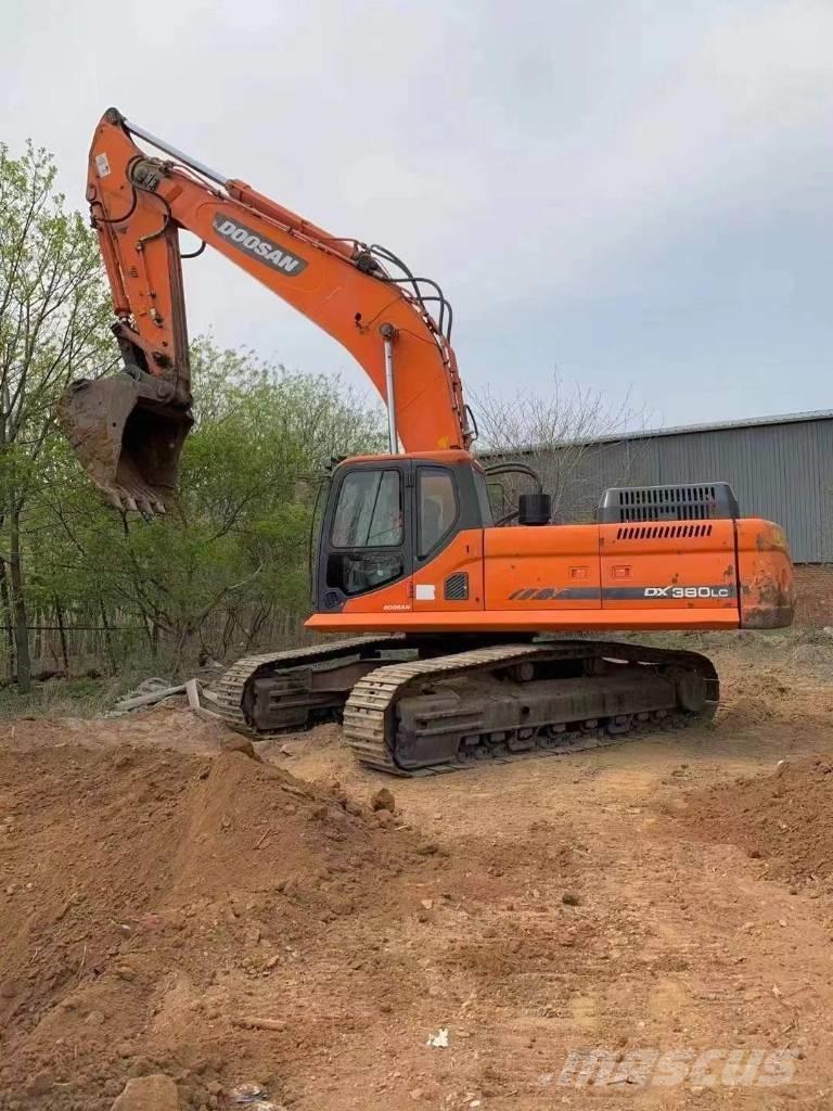 Doosan DX 380 LC Bagri goseničarji