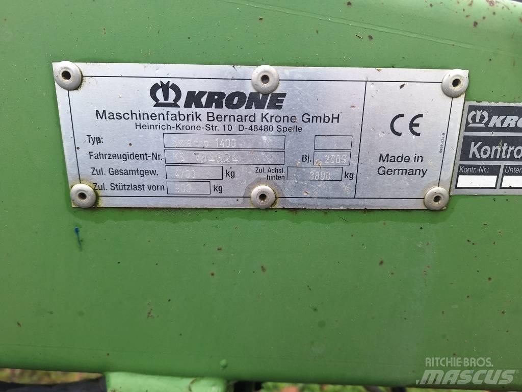 Krone Swadro 1400 Obračalniki in zgrabljalniki
