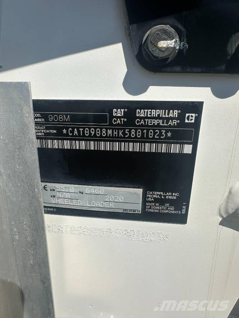 CAT 908 M Kolesni nakladalci