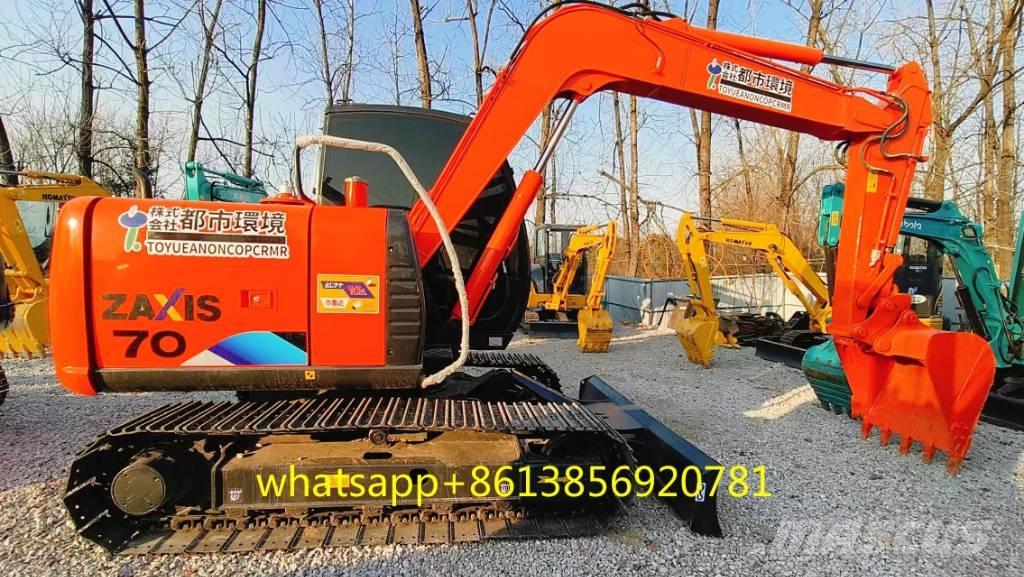 Hitachi ZX 70 Mini bagri <7t