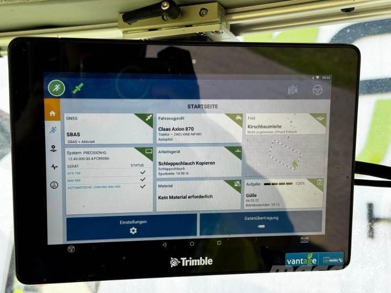 CLAAS AXION 870 Traktorji