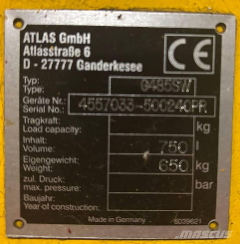 Atlas T620 Kantelbak Žlice