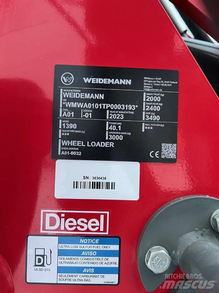 Weidemann 1390 Kolesni nakladalci