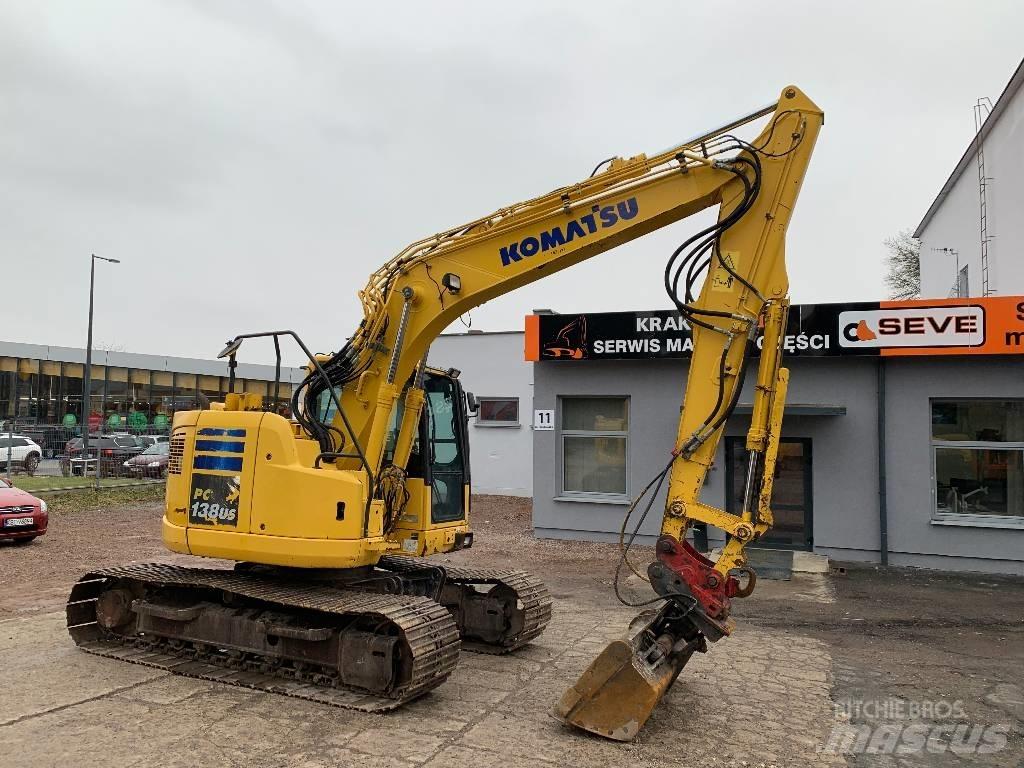 Komatsu PC 138 US-10 Bagri goseničarji