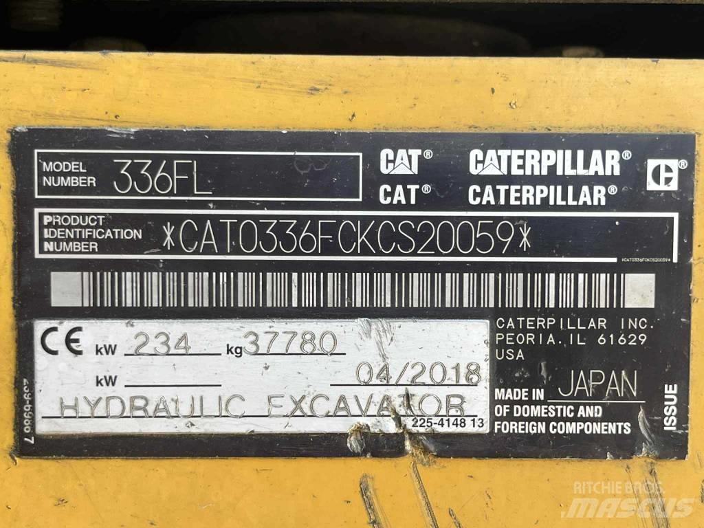 CAT 336 FL Bagri goseničarji
