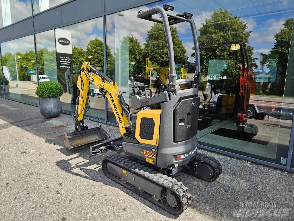New Holland e12d Mini bagri <7t