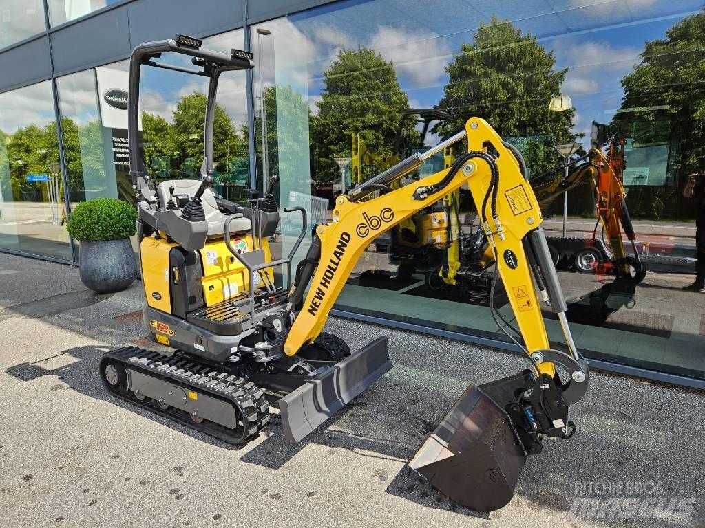New Holland e12d Mini bagri <7t
