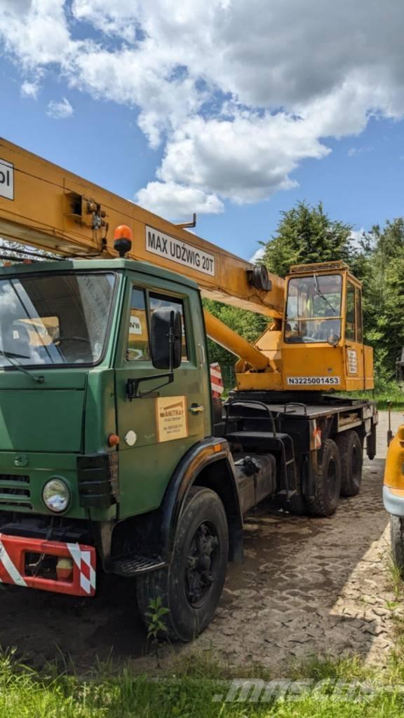 Kamaz KC 45719 Rabljeni žerjavi za vsak teren