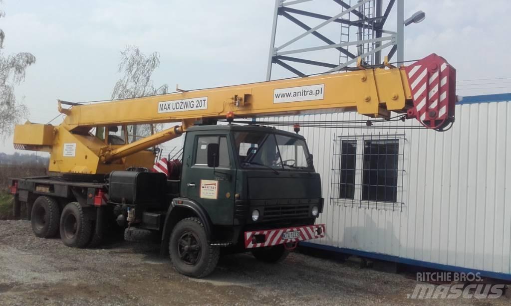 Kamaz KC 45719 Rabljeni žerjavi za vsak teren