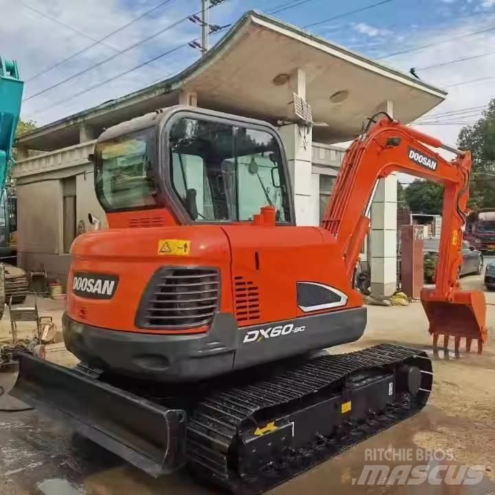 Doosan DX60-9C Mini bagri <7t