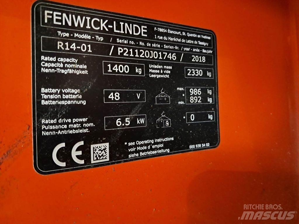 Linde R14-01 Viličarji s pomičnim teleskopom