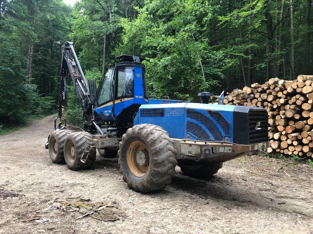 Rottne H20 Harvesterji