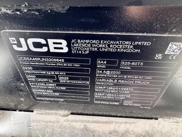 JCB 525-60 Teleskopski viličarji