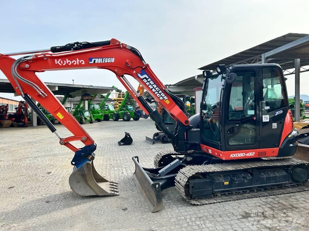 Kubota KX 80-4 Midi bagri 7t – 12t