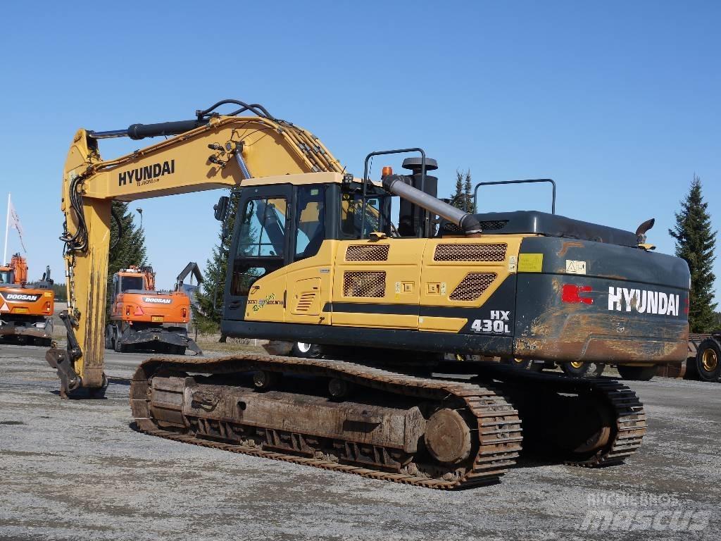 Hyundai HX 430 L Bagri goseničarji