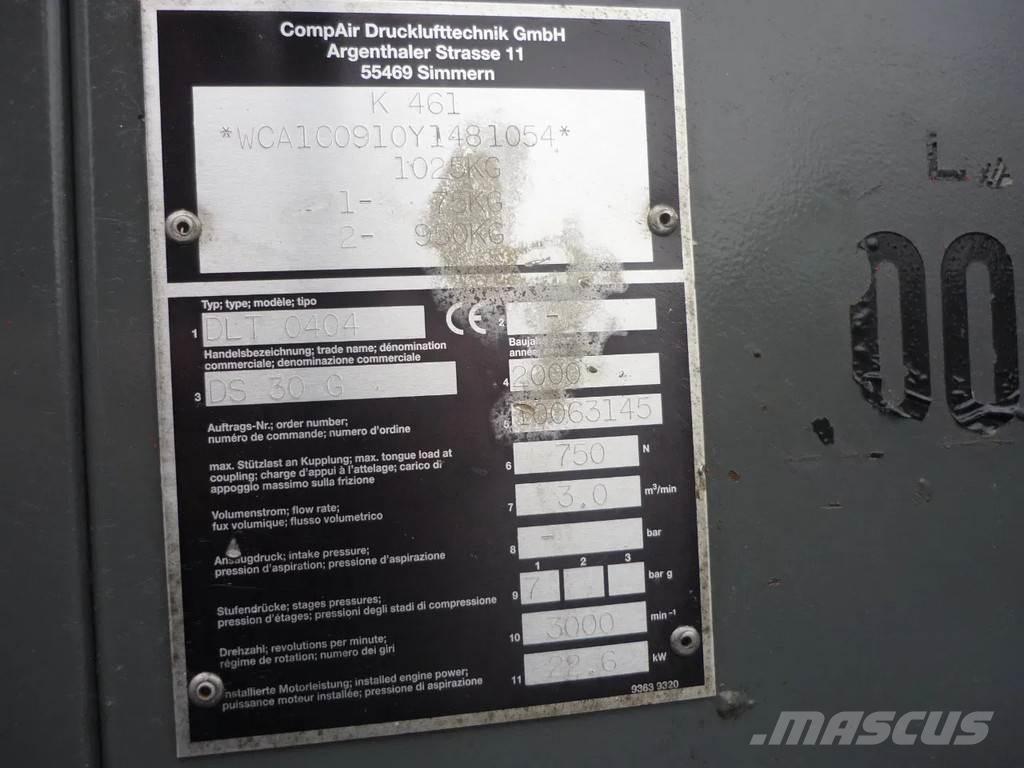 Compair DS 30G Kompresorji