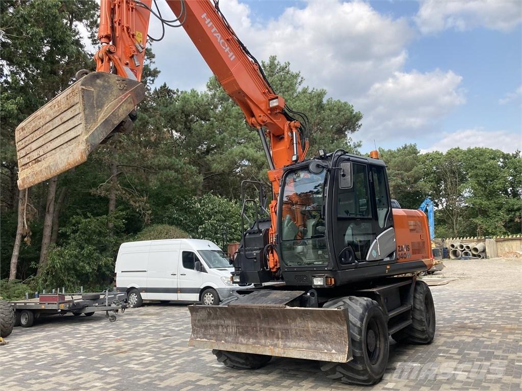 Hitachi ZX 140 W-5 Bagri na kolesih