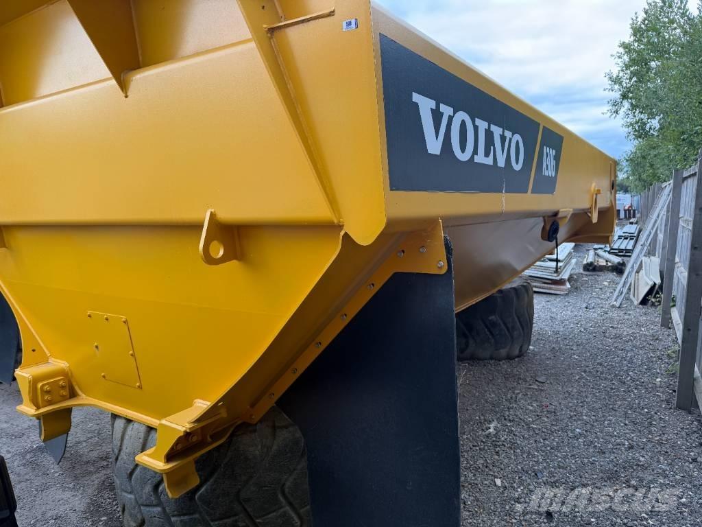 Volvo A 30 G Podvozje in vzmetenje