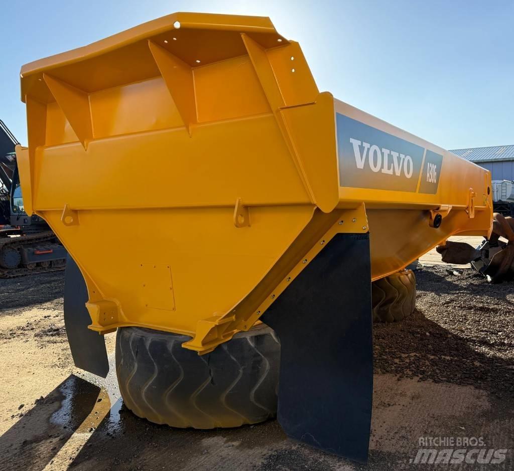 Volvo A 30 G Podvozje in vzmetenje