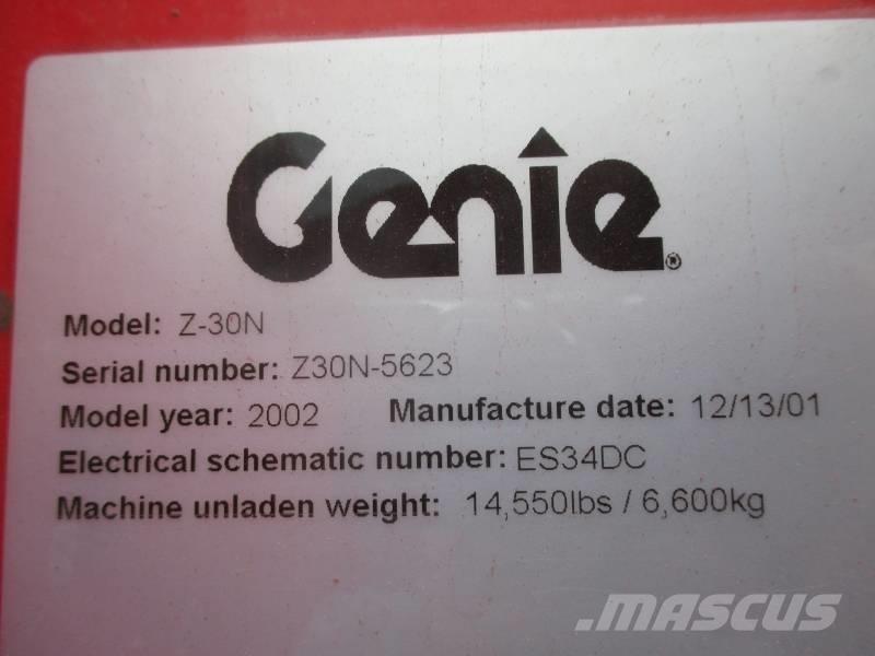 Genie Z 30 Zglobne dvižne ploščadi