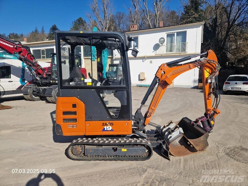 Hitachi ZX 19-6 Mini bagri <7t