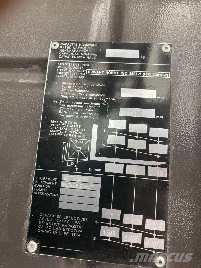 Manitou ME 316 Električni viličarji