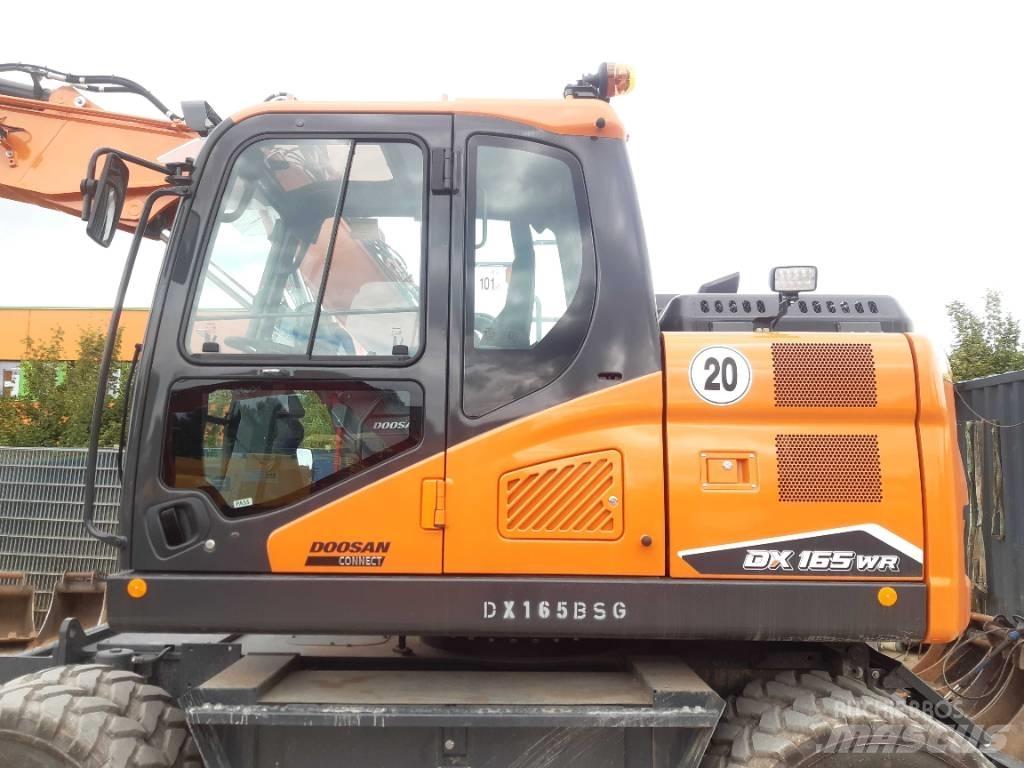 Doosan DX165 WR-7 Bagri na kolesih
