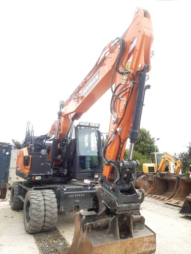 Doosan DX165 WR-7 Bagri na kolesih