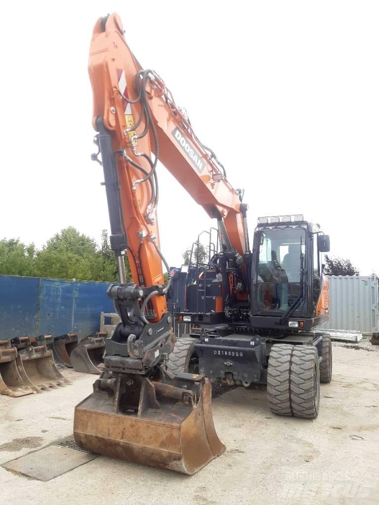 Doosan DX165 WR-7 Bagri na kolesih