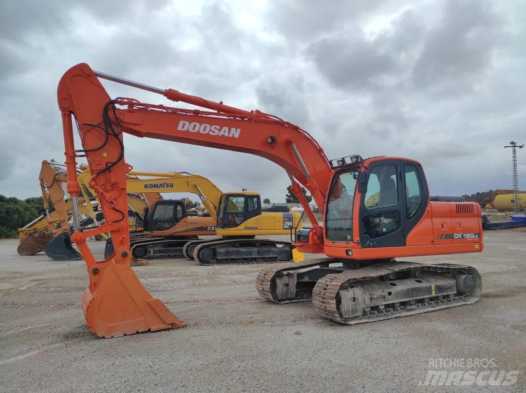 Doosan DX 180 LC Bagri goseničarji