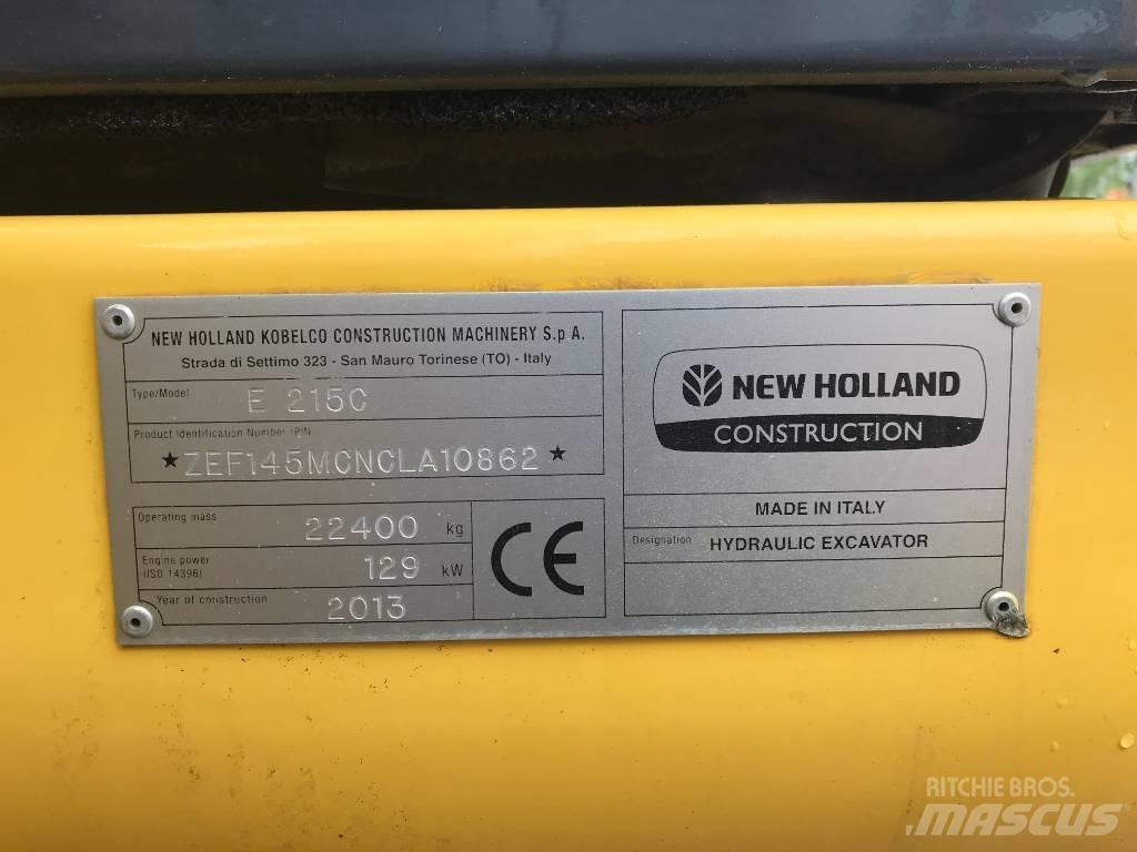 New Holland E 215 C Bagri goseničarji