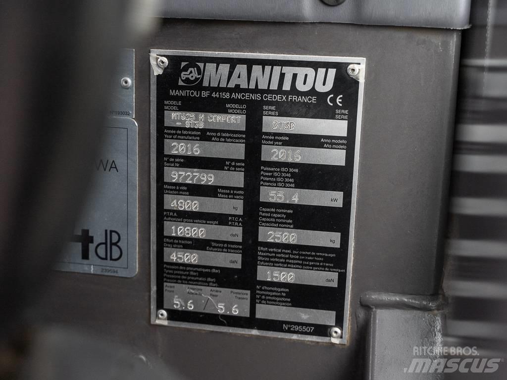 Manitou MT 625 Teleskopski viličarji